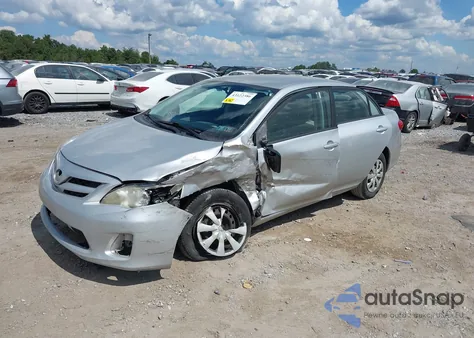 2011 Toyota Corolla Le из США, поврежденный, VIN JTDBU4EE7BJ098028